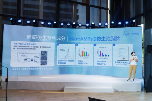 见证自研小分子「仿生胎脂肽」的技术突围兔头妈妈突破「仿生」原料天花板(图3)