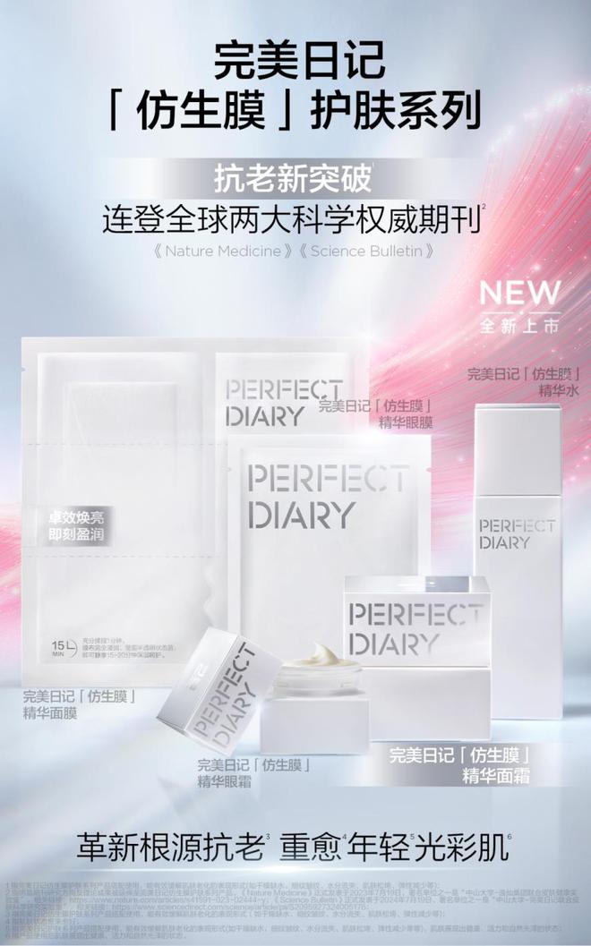 PG电子网站完美日记“划时代抗老”科研连登两大全球权威期刊(图8)
