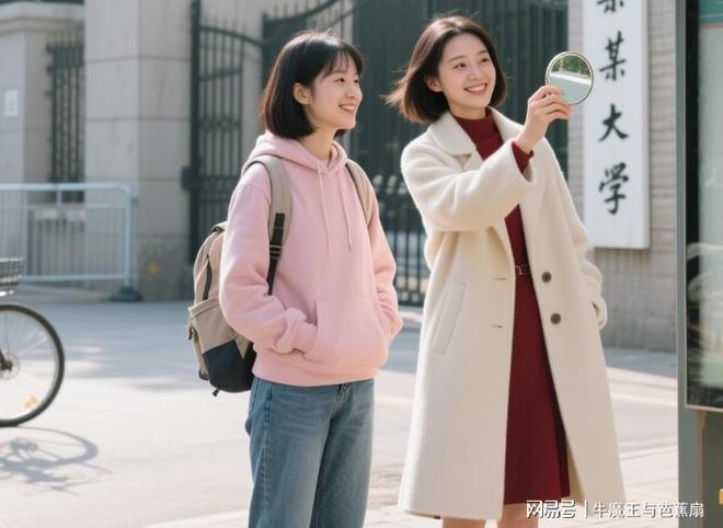 我爸开车来接我放学室友却直接把我挤开坐上副驾驶：老公你来了(图1)