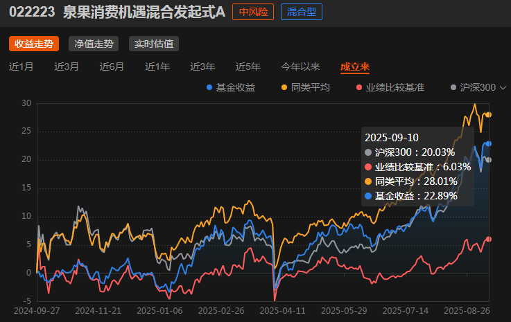 锁定牛市中的消费机遇布局泉果消费机遇混合发起式A(022223)!(图6)
