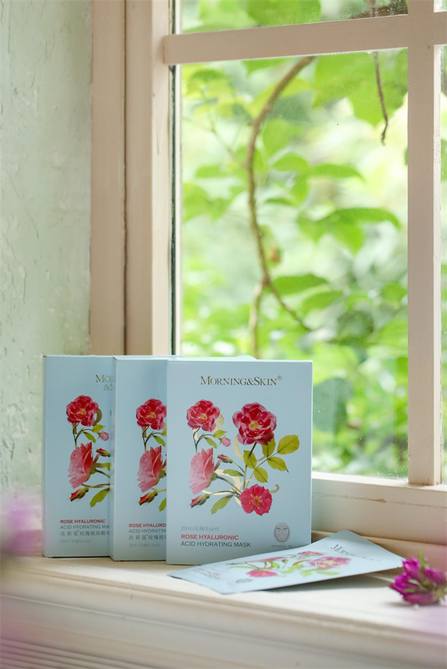 玫莉蔻玫瑰环采精华霜与玻尿酸面膜冬肌渴饮玫瑰露养出莹亮水光肌(图3)