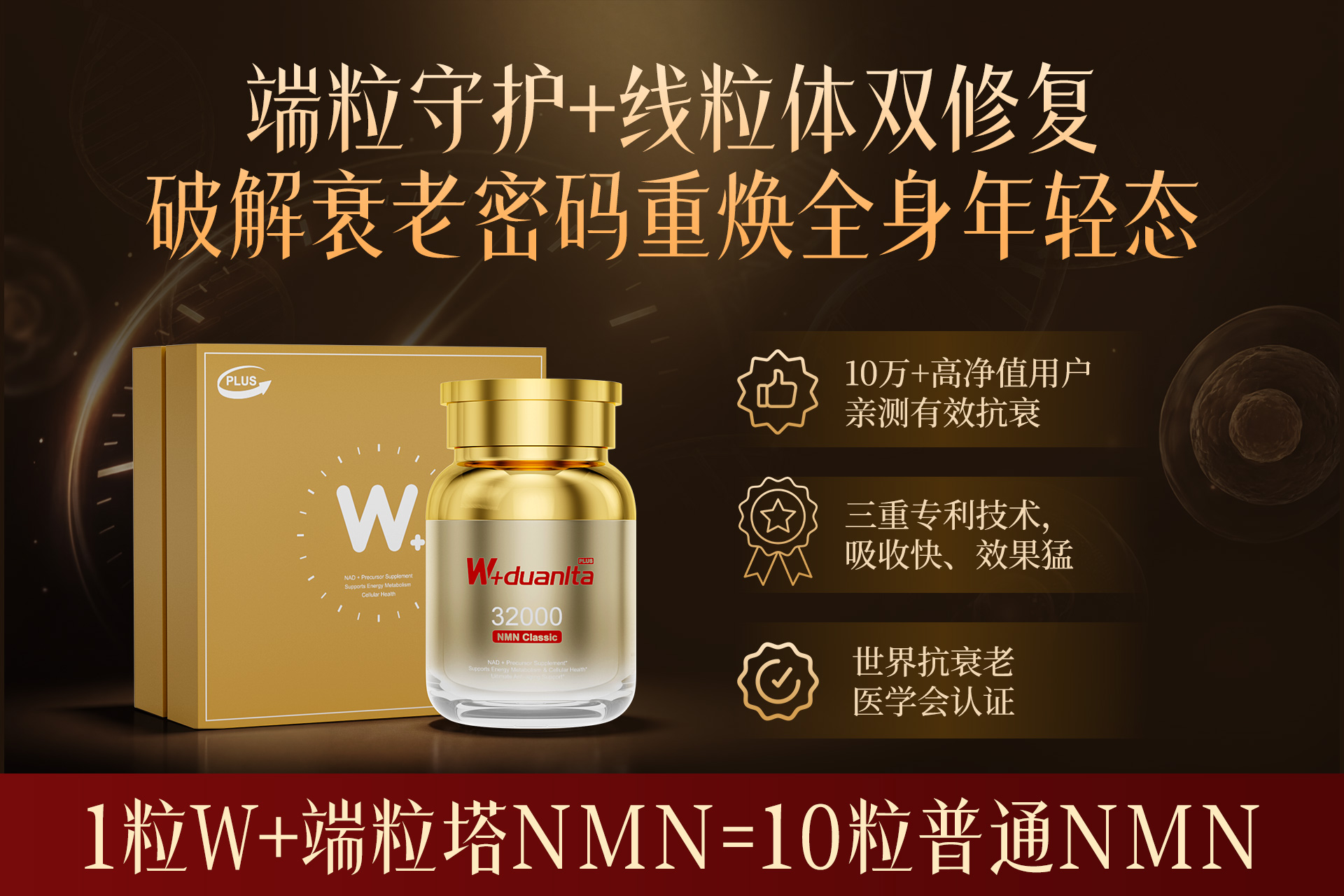 全球老龄化加剧抗衰市场规模达2666亿美元W+端粒塔NMN聚焦全民保健(图2)