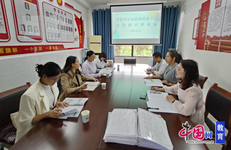 宜宾三江新区宋家中学迎接市级心理健康工作专项督导(图4)